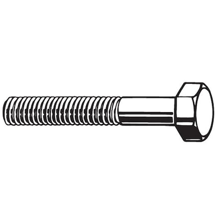 Class 10.9, M10-1.00 Hex Head Cap Screw, Black Oxide Steel, 80 mm L, 50 PK