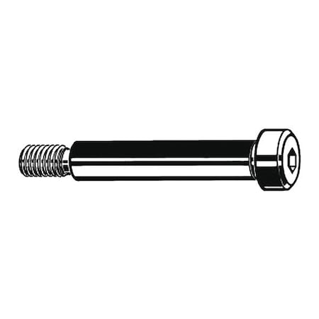 Shoulder Screw, 5/8"-11 Thr Sz, 7/8 in Thr Lg, 4-1/2 in Shoulder Lg, Alloy Steel