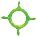 Cone Chain Connector for Plastic Chain Barrier, Green, 6 39/50 in Length, Gloss