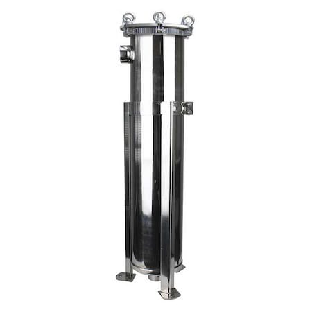 Bag Housing,28-2/5 In.,2 In NPT,90 gpm