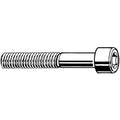 #10-32 Socket Head Cap Screw, Socket, Zinc Plated Steel, 1-1/4 in Length, 100 PK