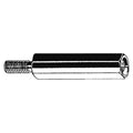 Hex Standoff, Zinc Plated Steel, 23 mm Overall Lg, 100 PK