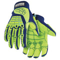 Chrome Series(R) Hi-Vis Cut Resistant Impact Gloves, TP-X(R) Palm, XL
