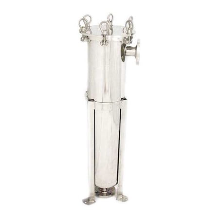 Bag Filter Housing,304 SS,2 In ANSI