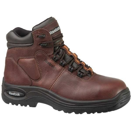 Trainex, Men's 6-Inch Work Boot, Composite Toe M, Leather, 6 in Height, Dark Brown