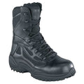 Rapid Response, Men's Tactical Boots, 11, W, Nylon, Leather, 8 in Height, Black