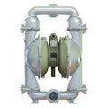 Double Diaphragm Pump, 316 Stainless Steel, Air Operated, PTFE