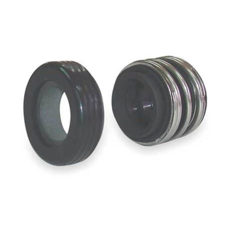 Shaft Seal, 5/8 In, Viton, Silicon Carbide, Max. Temp. (F): 250 Degrees F