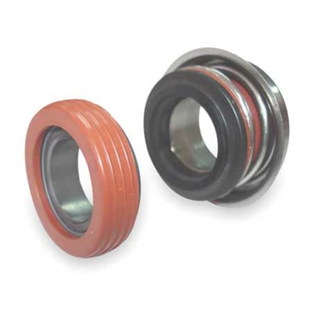 Shaft Seal, 5/8 In, Viton, Silicon Carbide, Material Content Code: VXRXR