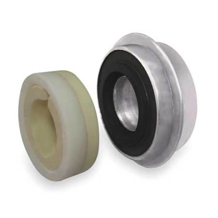 Shaft Seal, 5/8 In,PTFE,Carbon,Ceramic