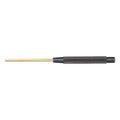 Brass Drive Pin Punch,3/16 In Tip,8 In L