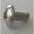 5/16"-18 x 1 in Phillips Truss Machine Screw, Plain 18-8 Stainless Steel, 25 PK