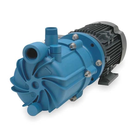 1 HP PP Magnetic Drive Pump 208-230/460V 1" FNPT