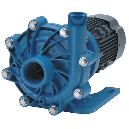 2 HP PP Magnetic Drive Pump 208-230/460V 2" FNPT