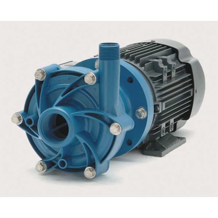 3/4 HP PP Magnetic Drive Pump 208-230/460V 1-1/2" FNPT
