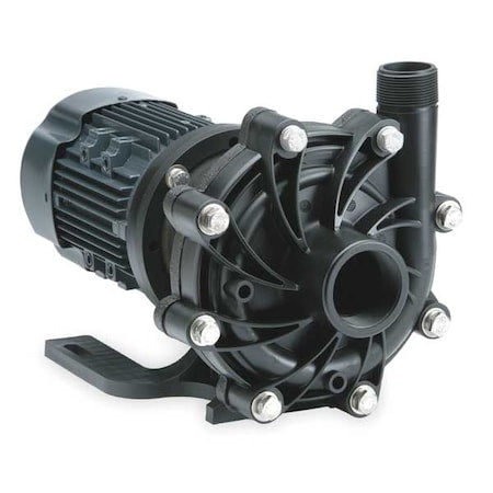 2 HP PVDF Magnetic Drive Pump 208-230/460V 2" FNPT