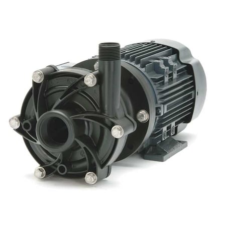 3/4 HP PVDF Magnetic Drive Pump 115/208-230V 1-1/2" FNPT