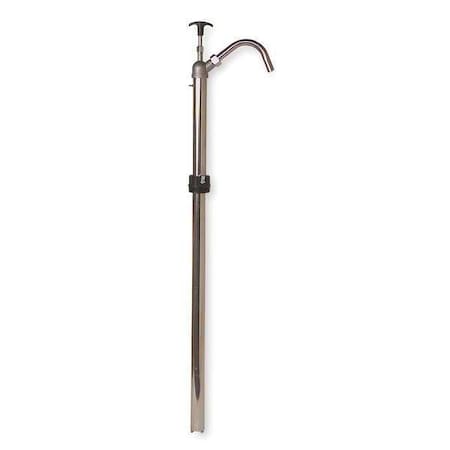 Hand Drum Pump,Stainless Steel,3/4" OD