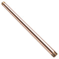 1/2" MNPT x 4 ft TBE Red Brass Pipe Sch 40
