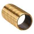 1/2" MNPT x 1-1/8" TBE Red Brass Pipe Nipple Sch 80