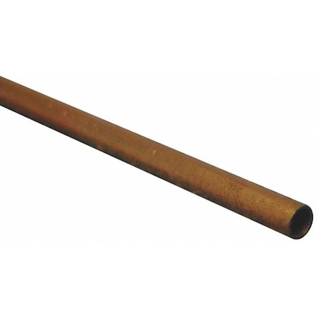 Straight Tubing, 1/16 in Outside Dia, 1 ft Length, K
