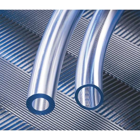 Tubing,Clear,Shore A 73,3/8" I.D.