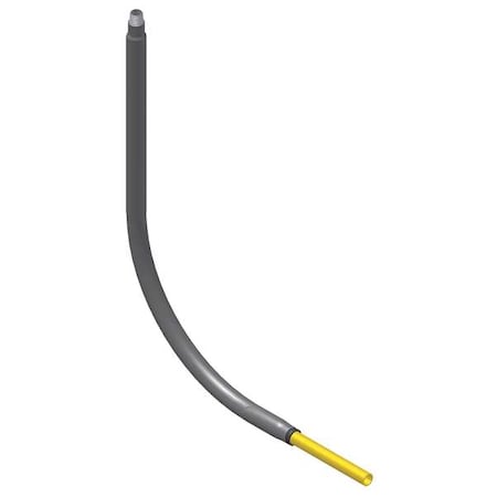 Natural Gas Risers, 30 in L, MPT