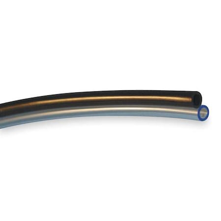 Poly Tubing,Straight,OD 1/4 In,50 Ft
