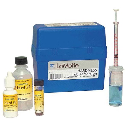 Water Testing Kit,Hardness,0 to 200 PPM