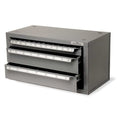 Drill Bit Dispenser For Jobber Drills 1867 Cle-Line Holds 1/16-1/2X1/64, 29 Compartments