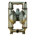 Double Diaphragm Pump, Stainless steel, Air Operated, Santoprene