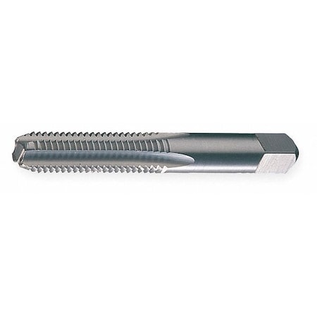 Straight Flute Hand Tap, 1/4"-20, Bottoming, 4 Flutes, UNC