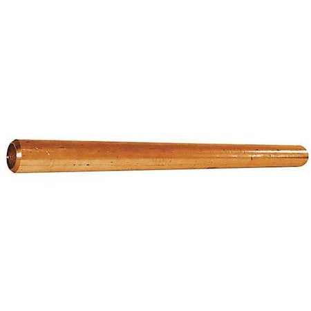 2" x 6 ft Non-Threaded Red Brass Pipe Sch 40