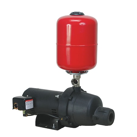 Shallow Well Jet Pump, Plastic, 1/3 HP