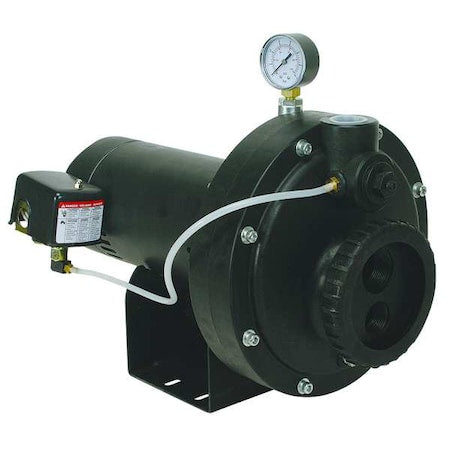 Convertible Jet Pump, Plastic, 1 HP