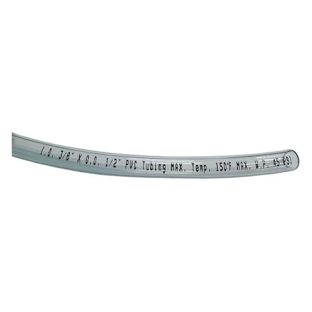 Tubing,45 psi at 70F,100 ft.,Shore A73