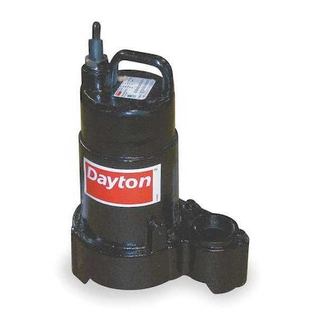 EffluentPump,20ft,9.4A,0.5hp,120VAC