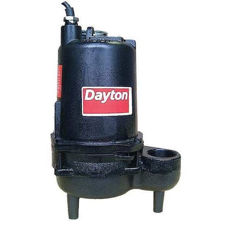 1/2 HP 2" Manual Submersible Sewage Pump 230V
