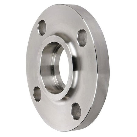Socket Weld Flange, 1 in, 304 Stainless Steel, Class 300, Raised Face