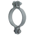 Medium Pipe Clamp,1 1/2"W,Galv Steel