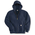 Hooded Sweatshirt,Navy,Cotton/PET,3XL
