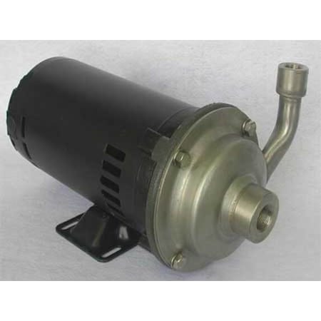 CentrfPmp,.5hp,SS,3/4",Crbn/Crmic/FKM/SS