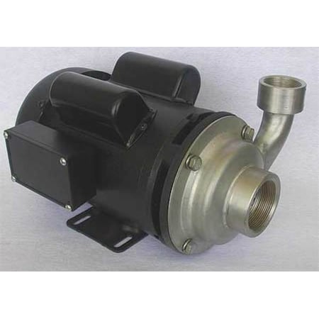 CentrfPmp,2hp,SS,1-1/2",Crbn/Crmc/FKM/SS