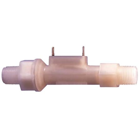 1/2" MNPT SPST NO Liquid Flow Switch AC or DC 0.5 gpm