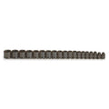 3/8" Drive Impact Socket Set, Metric, 19-Pieces