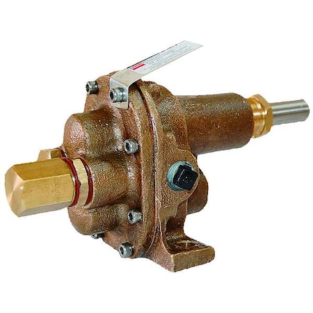 Rotary Gear Pump Head, 1 In., 1 HP