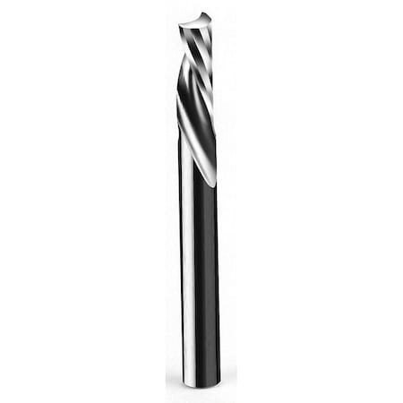 Routing End Mill,Dn O-Flute,1/4,3/4