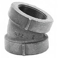 22-1/2 Degree Elbow 22-1/2 Degree Elbow, 2" Pipe, FNPT, Cast Iron, Class 125