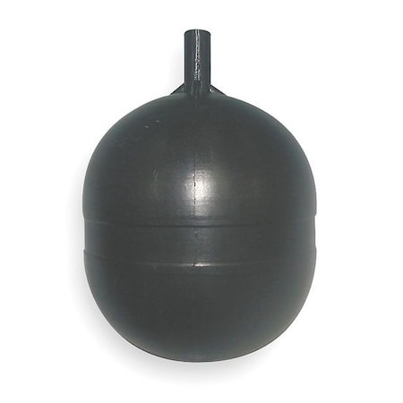 Float Ball,Round,Polyethylene,4 In