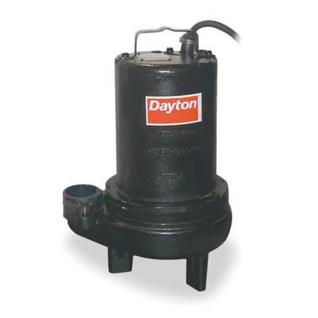 1 HP 2" Manual Submersible Sewage Pump 230V